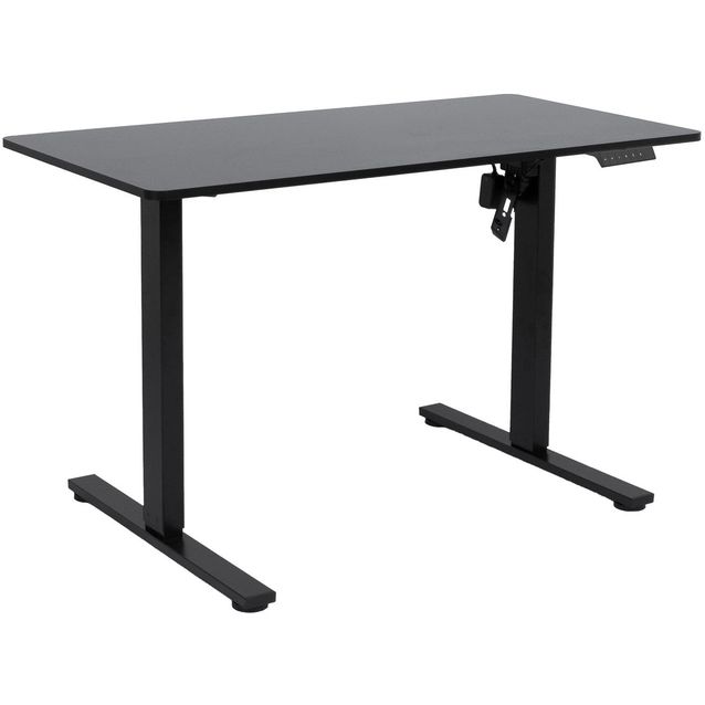 Desk ERGO FIT with 1 motor 120x60xH71,5-116cm, black