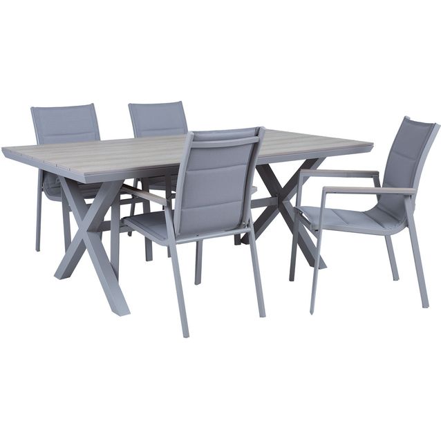 Garden furniture set CORINNA table and 4 chairs