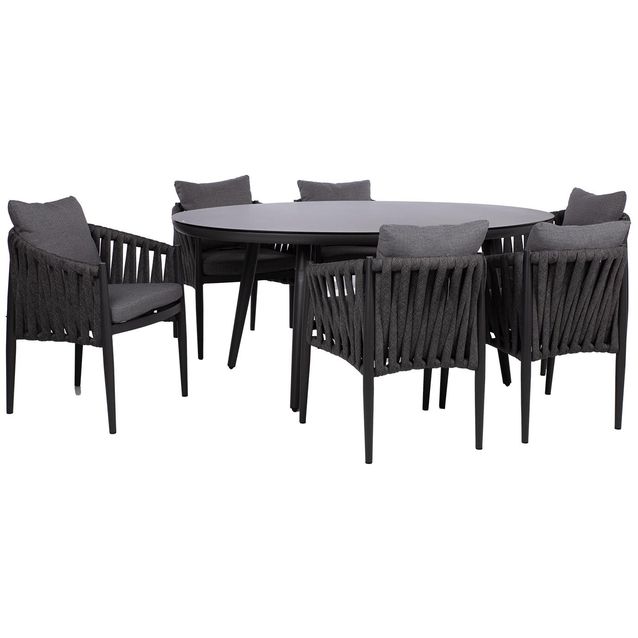 Garden furniture set BRISTOL table and 6 chairs