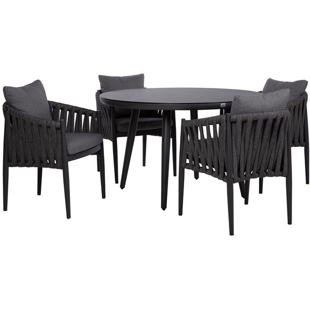 Garden furniture set BRISTOL table and 4 chairs