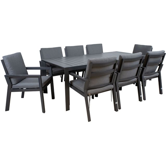 Garden furniture set TOMSON table and 8 chairs