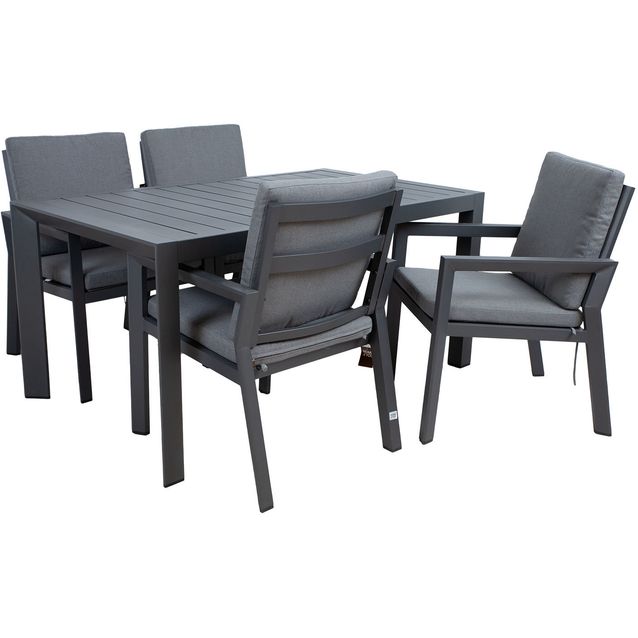 Garden furniture set TOMSON table and 4 chairs