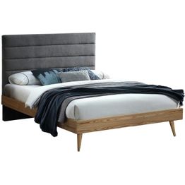 Sänky Home4You ROMAN patjalla HARMONY DUO SEASON 160x200 cm, harmaa