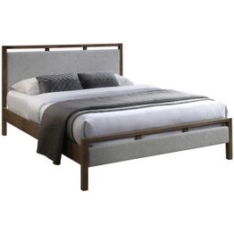 Sänky Home4You VOKSI patjalla HARMONY DUO SEASON 160x200 cm, harmaa