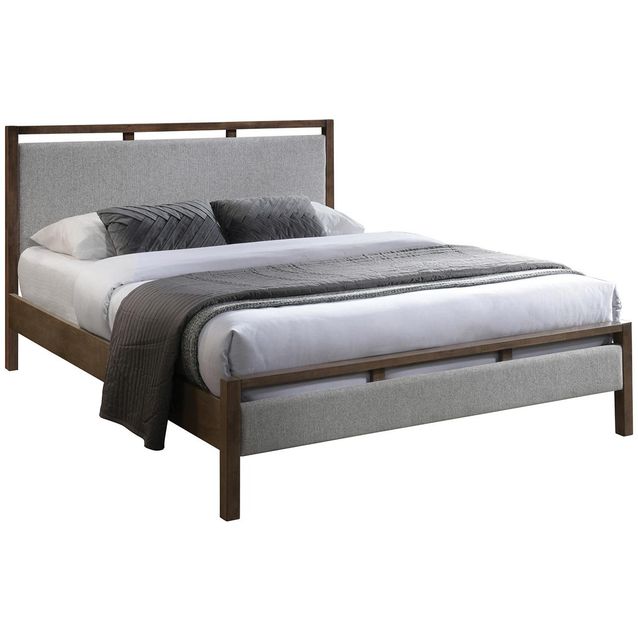 Bed VOKSI with mattress HARMONY DUO SEASON 160x200cm