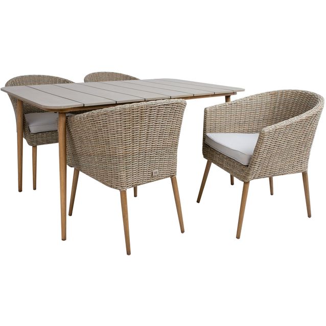 Garden furniture set NORWAY table and 4 chairs