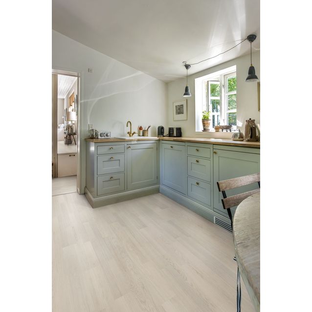 Kovapuulattia Kährs Life Coconut Cream, 2-sauvainen