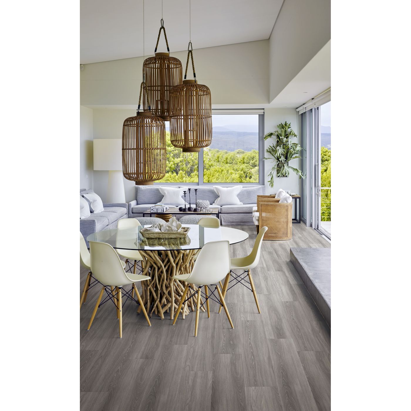 Vinyylilankku Kährs Luxury Tiles Breeze Wentwood, integroitu askeläänieriste