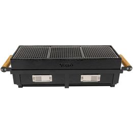 Hibachi-grilli Kamado Sumo Hibachi XL, 60x20cm, musta