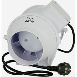 Pikkuvihreä Kanavatuuletin 100 mm 