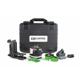 Linjalaser Kapro 883G Prolaser 3D 360° vihreä 2P/1V + kotelo