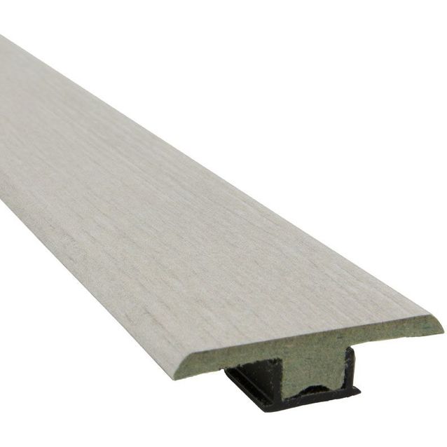 T-lista Karitma 7004, 10x45x2800mm, mdf, vaaleanharmaa/beige tammi