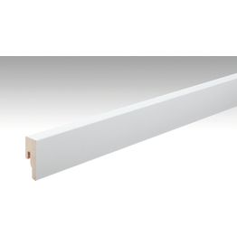 Jalkalista Kährs 15x40x2400mm, suora MDF, valkoinen, maalattu