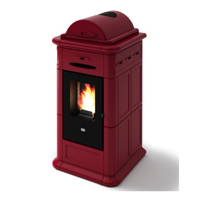Pellettitakka Eva Calòr Adele 9 kW punainen