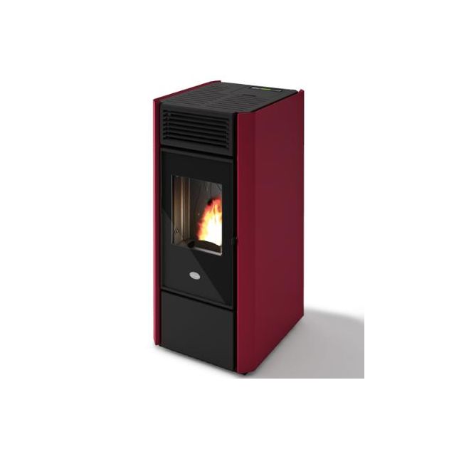 Pellettitakka Eva Calòr Milly 13 kW punainen