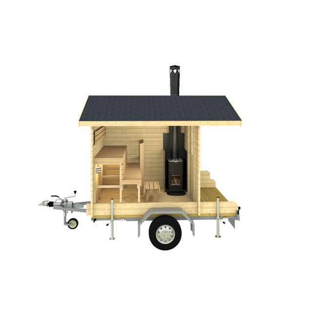 Kärrysauna Tene Mini 6 m²