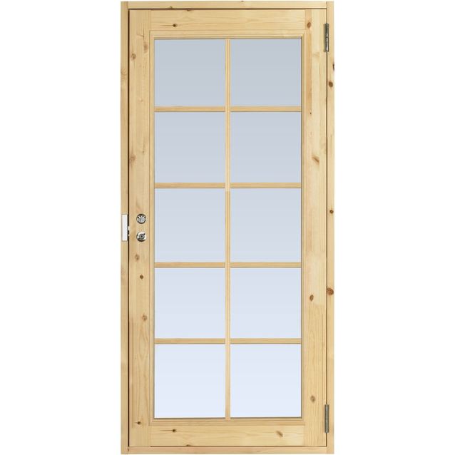 Mökkiovi Kaskipuu ML4A Kokolasinen mittatilausovi