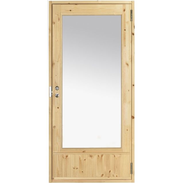 Mökkiovi Kaskipuu ML4A M18 mittatilausovi ilman ristikkoa