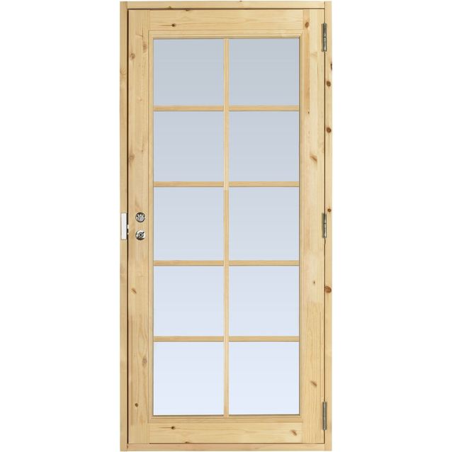 Mökkiovi Kaskipuu ML5A Kokolasinen mittatilausovi