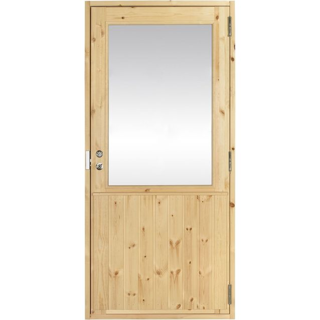 Mökkiovi Kaskipuu ML5A M12 mittatilausovi ilman ristikkoa