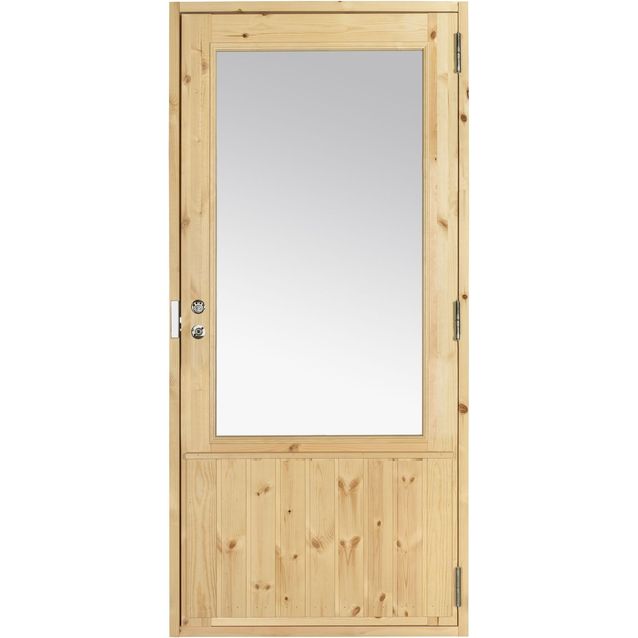 Mökkiovi Kaskipuu ML5A M16 mittatilausovi ilman ristikkoa