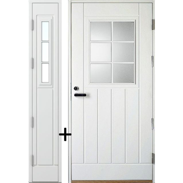 Ulko-ovi Kaskipuu UOL1 Thermo mittatilausovi + levike CLA1/CLK2 Thermo M3