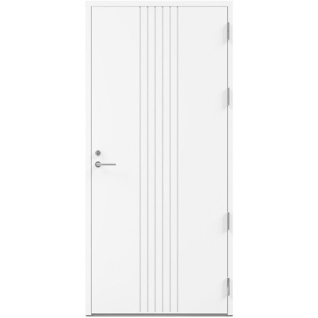 Ulko-ovi Kaskipuu Ivalo, palo-ovi EI30, mittatilaus