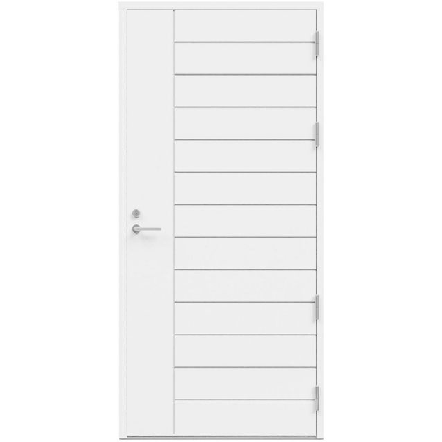 Ulko-ovi Kaskipuu Lokka, palo-ovi EI30, mittatilaus