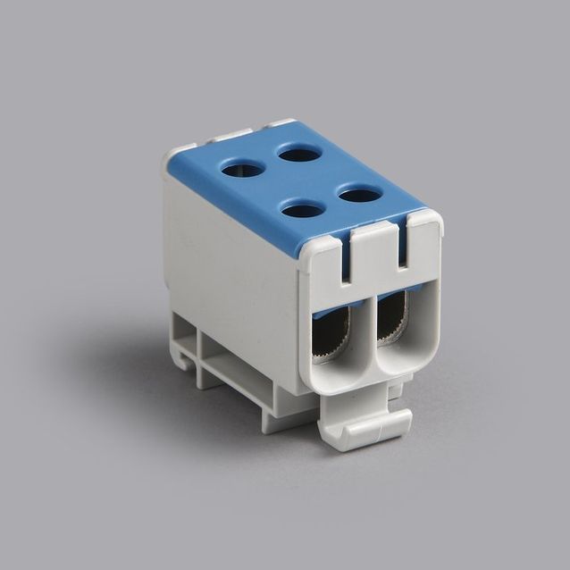 Yleish.liitin2x(2,5-50mm2)sin KE