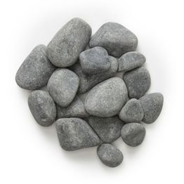 Iso koristekivi Kekkilä, 60 säkkiä x 10 kg/lava, 30-60mm, harmaa basaltti