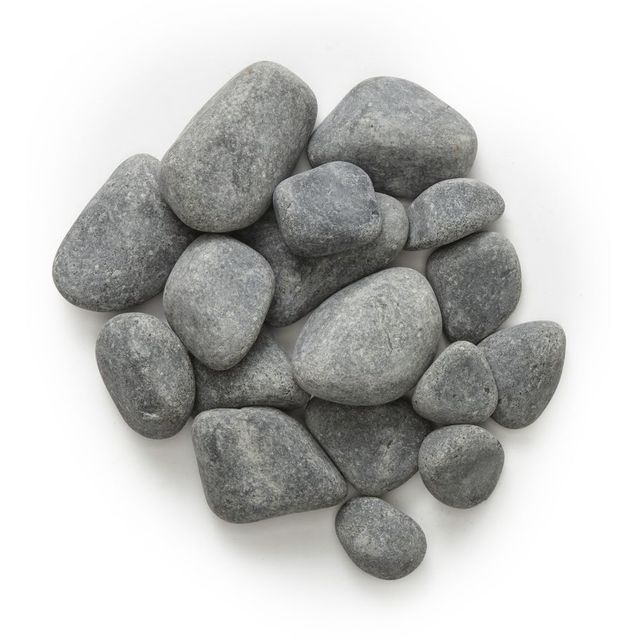 Iso koristekivi Kekkilä, 60 säkkiä x 10 kg/lava, 30-60mm, harmaa basaltti