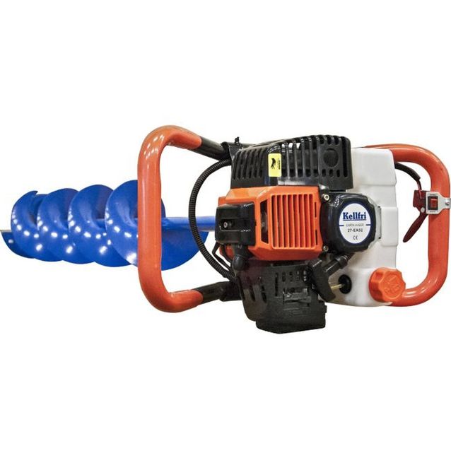 Bensiinikäyttöinen maapora Kellfri 200 mm jääterällä