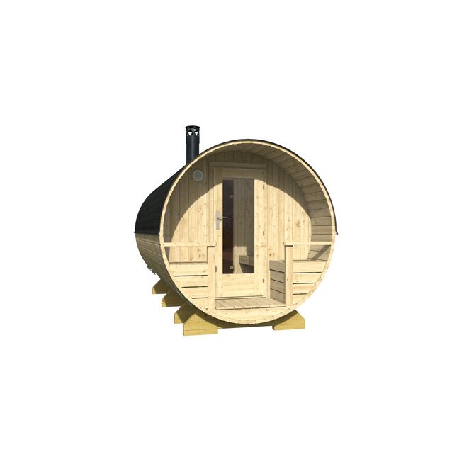 Tynnyrisauna Tene Kemi 8.4m²