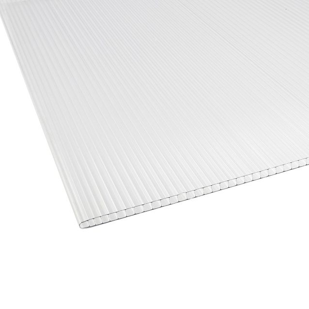 PC-kerroslevy Keraplast 6 mm 1050x3500 mm kirkas 3,675 m²