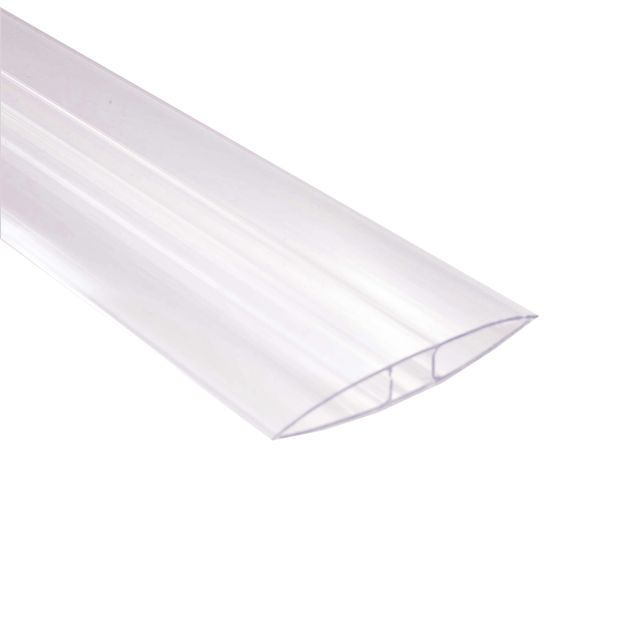 H-profiili Keraplast PC 6 mm kirkas 3,5 m