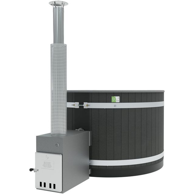 Kylpytynnyri Kirami Comfort Family M Cult-si, 3-5 hlöä, EP NightBlack/LightGray