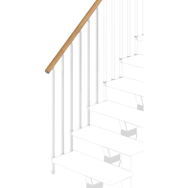 Käsijohde Rintal Knock, suoriin portaisiin