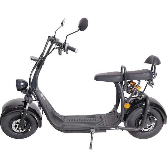 Sähköskootteri Kontio Kruiser 2.0 Salvatore 0.7kWh 2 paikkainen musta