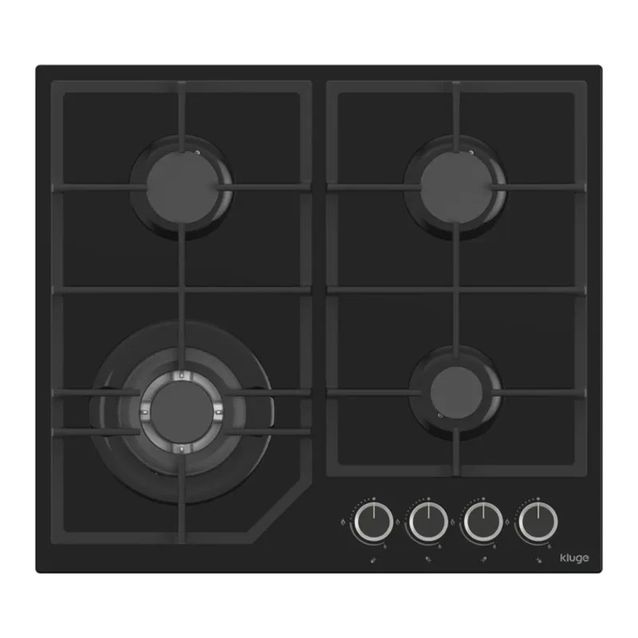 Kaasuliesitaso Kluge KPG6030BG, 58cm, musta