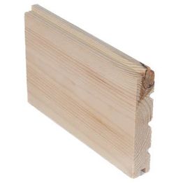 Lattialauta Jokiwood HLL, 28x140x2050mm, mänty, käsittelemätön, päätypontattu