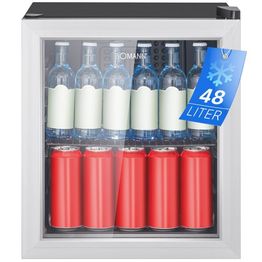 Jääkaappi lasiovella Bomann KSG7286 43cm rst