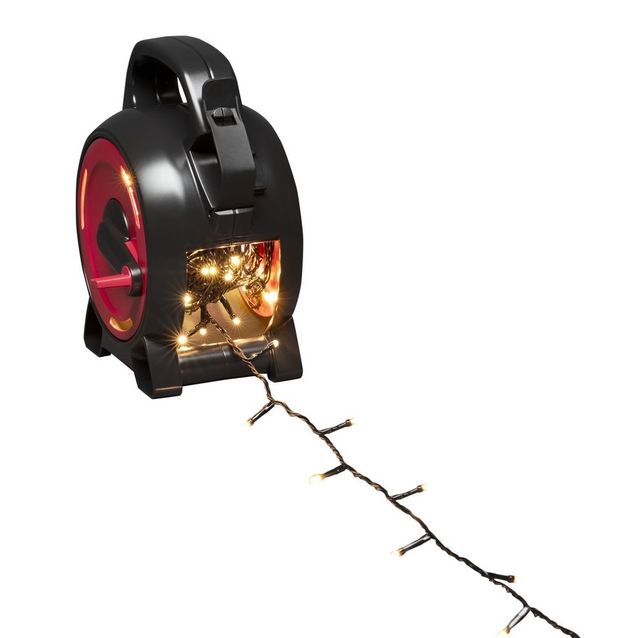 Ulkovalosarja kelalla Konstsmide, 150 x LED, 6.9m, eri vaihtoehtoja