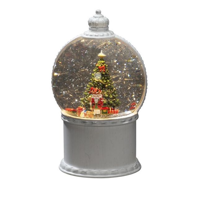 Vesilyhty Konstsmide Joulupukki ja joulukuusi, IP20, 1 x LED, ajastin, USB/paristokäyttöinen