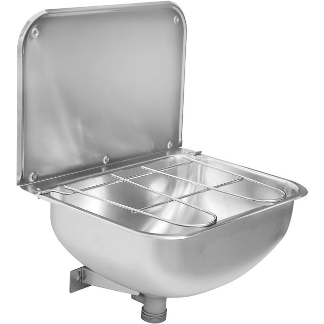 Pesuallas KWC Lokka 440x310 mm rst kääntyvällä ritilällä