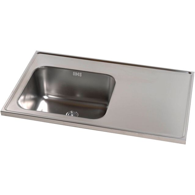 Pesuallas KWC Inari 1000 1000x600 mm laskutaso oikealla