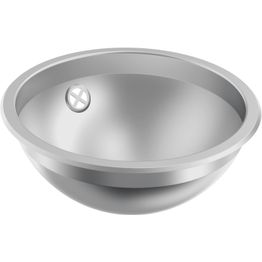 Pesuallas KWC RNDX260 Ø260 mm rst satiinipintainen