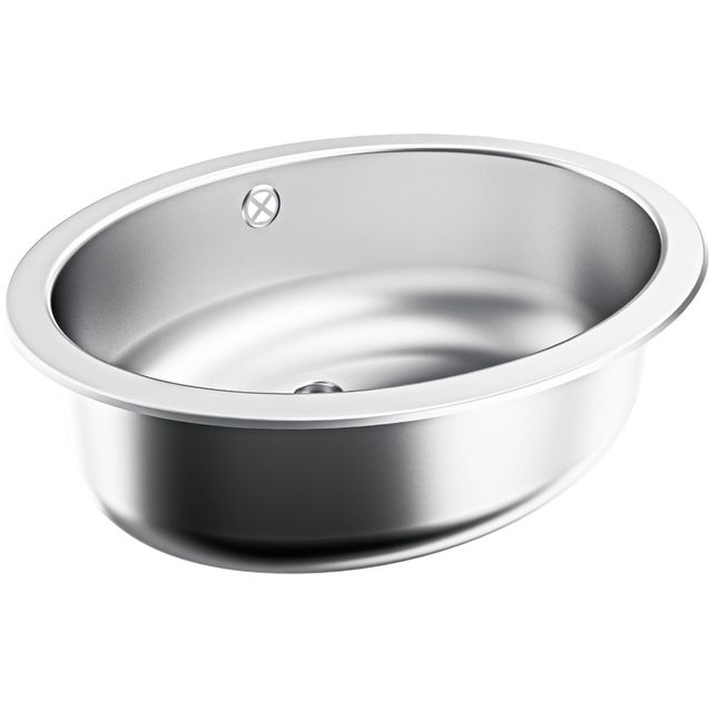 Pesuallas KWC RNDH450-O 450x330 mm rst korkeakiiltoinen