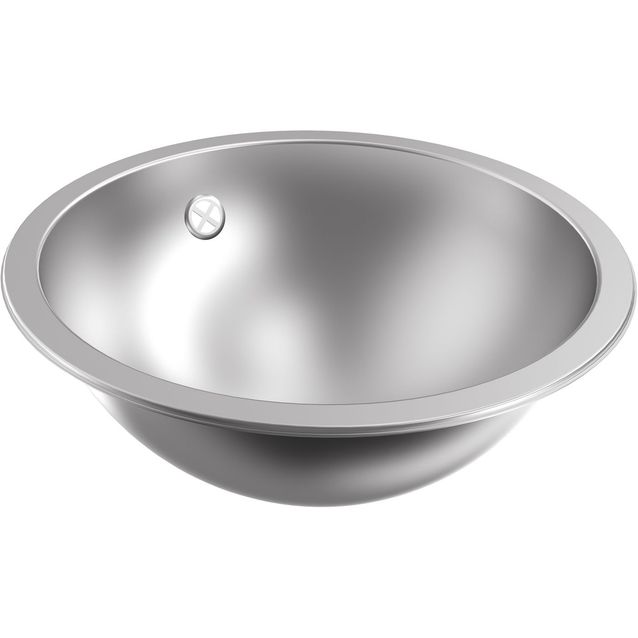 Pesuallas KWC Kuru Ø380 mm rst satiinipintainen