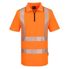 Vetoketjupikeepaita Portwest KX302 Hi-Vis Sport