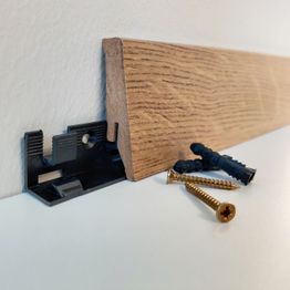 Jalkalistakiinnike MDF-jalkalistalle DomusFlooring JL58 30 kpl